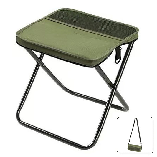 Taburete plegable tipo mochila